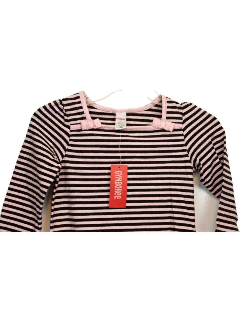 2008 Gymboree Sweeter Than Chocolate Dress sz 9 Cupcakes TShirt Stripe Bows Casu